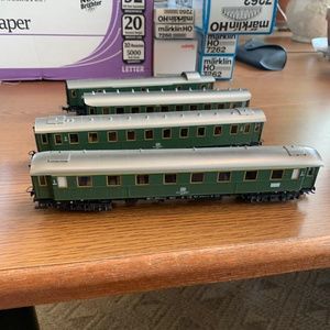 Marklin 4135 - 4139 - 4140 - 4145 Train Cars